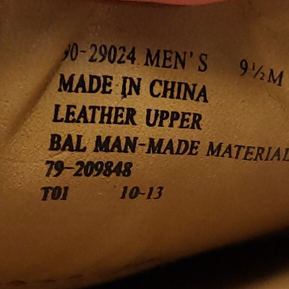 Dockers Men's Size 9.5 Black Leather Oxford - Picture 8 of 9